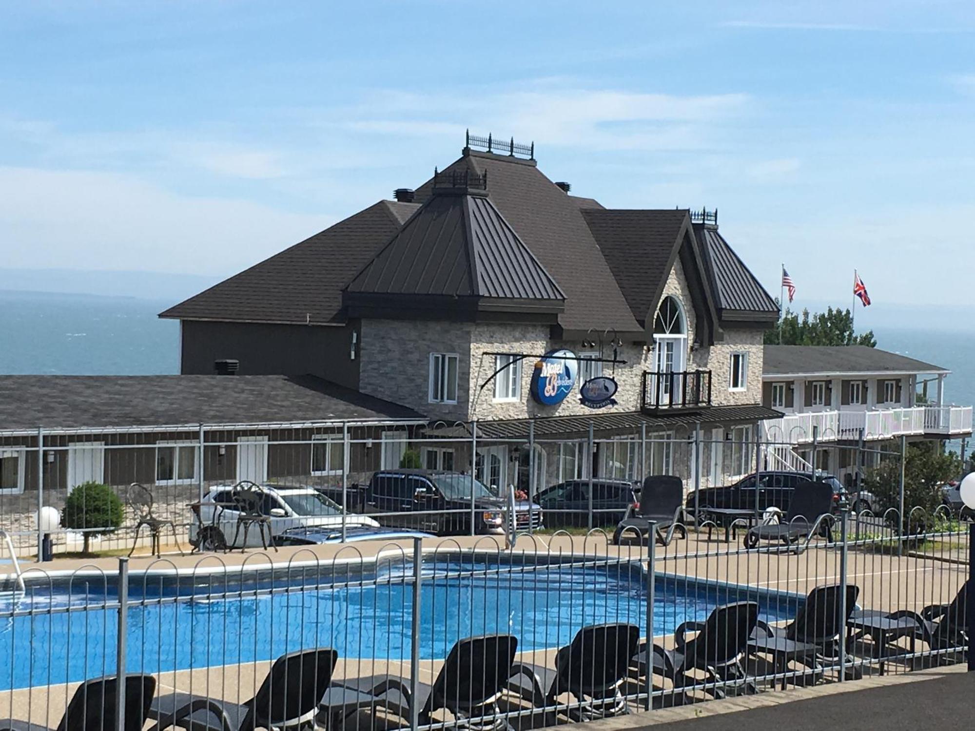 Motel Vue Belvédère Saint-Siméon Extérieur photo